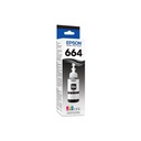 TINTA EPSON T664 NEGRA COM/L110/L1300/L220/ L310/L365/L375/L380/L395/L455/L475/L565/L575/L850/L200/K495 T664120-AL 70ML SIN GARANTIA 