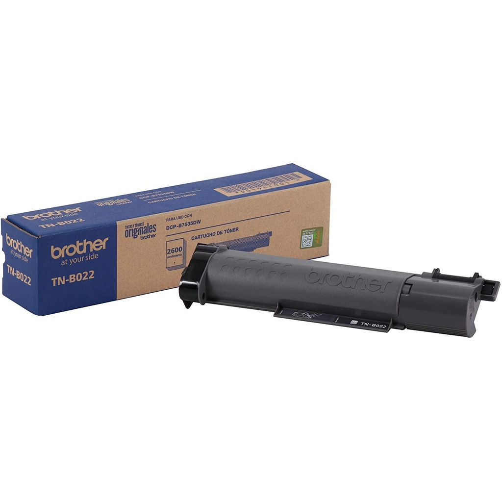 TONER BROTHER TNB022 NEGRO 2600 PAGINAS DCP-B7535DW GARANTIA CON EL FABRICANTE