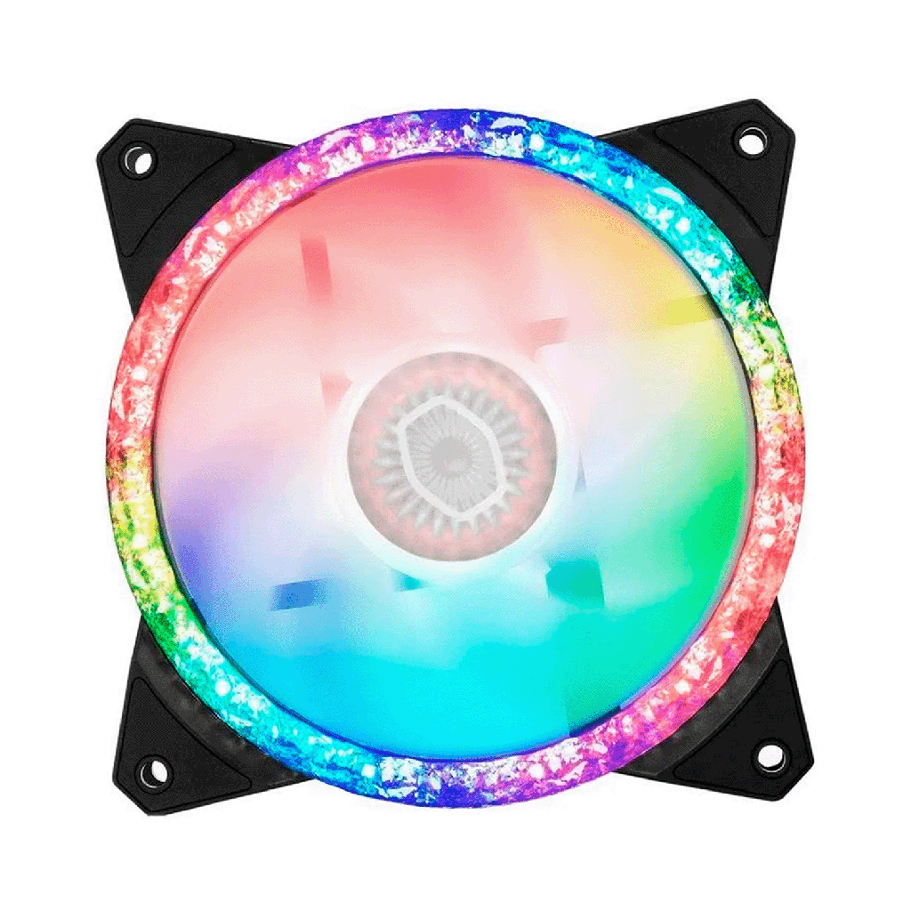 VENTILADOR COOLER MASTER MASTERFAN PRISMATIC MF120 RGB MFY-B2DN-20NPA-R1 1M DE GARANTIA