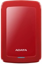 DD EXTERNO ADATA HV300 SLIM 2TB ROJO AHV300-2TU31-CRD 11M DE GARANTIA
