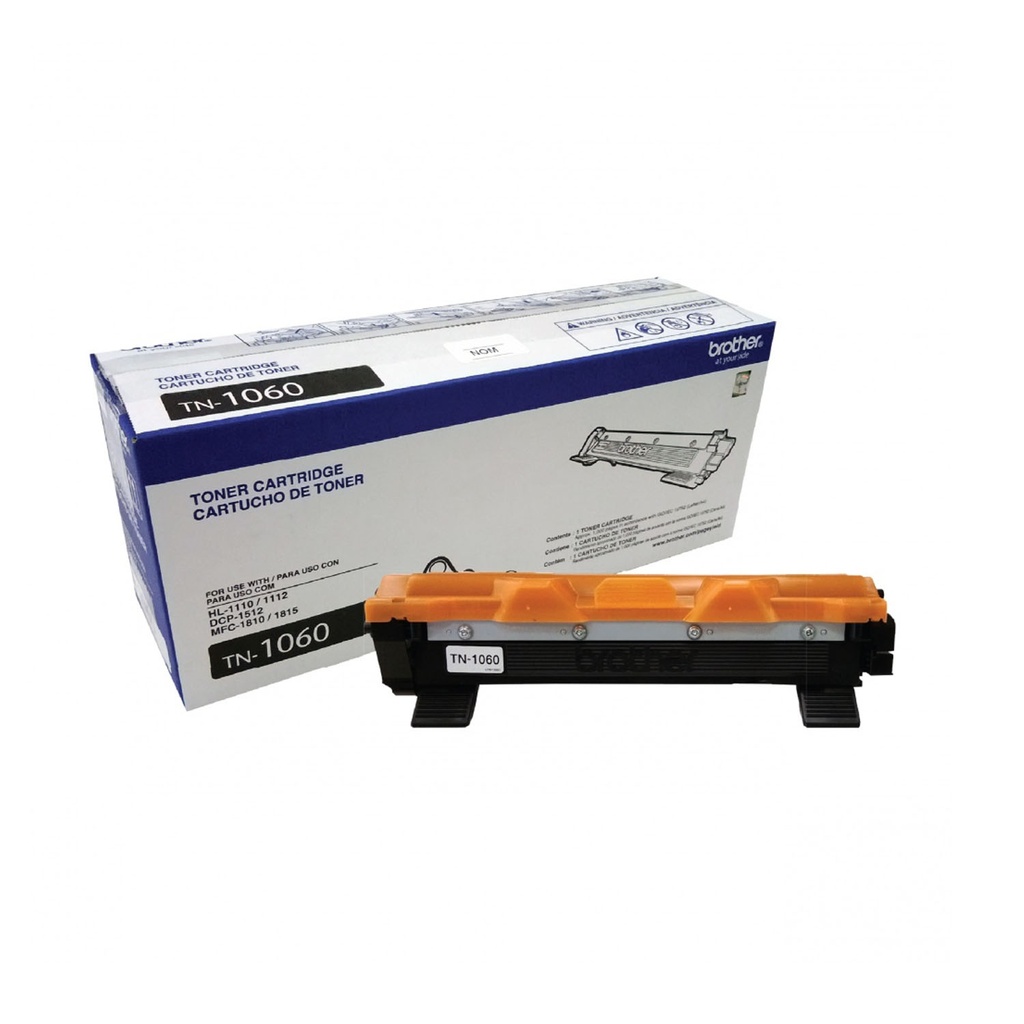 TONER BROTHER TN-1060 NEGRO 1000 PAGINAS HL1112 DCP1512 HL-1212WCDP-1617NW SIN GARANTIA
