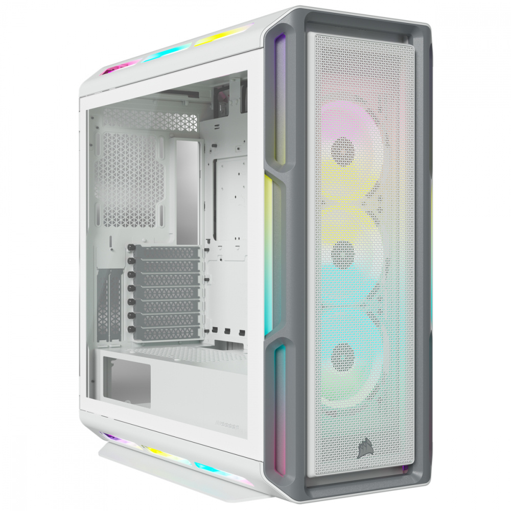 GABINETE CORSAIR ICUE 5000T RGB BLANCO ATX CRISTAL CC-9011231-WW SIN GARANTIA