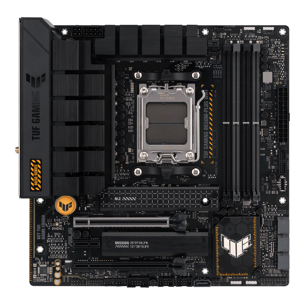 MB ASUS TUF B650M-PLUS GAMING WIFI AM5 DDR5 HDMI 90MB1BF0-M0AAY0 1 AÑO DE GARANTIA