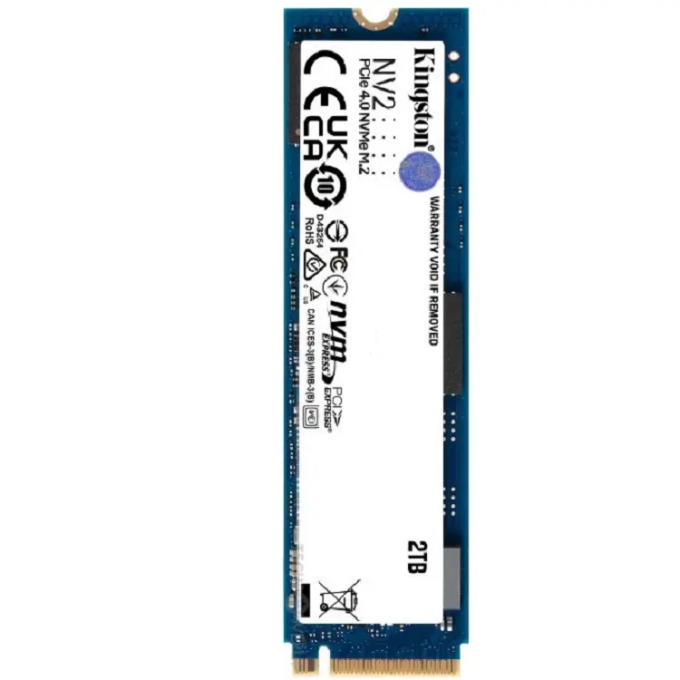 SSD KINGSTON NV2 2TB M.2 2280 NVME SNV2S/2000G 12M DE GARANTIA
