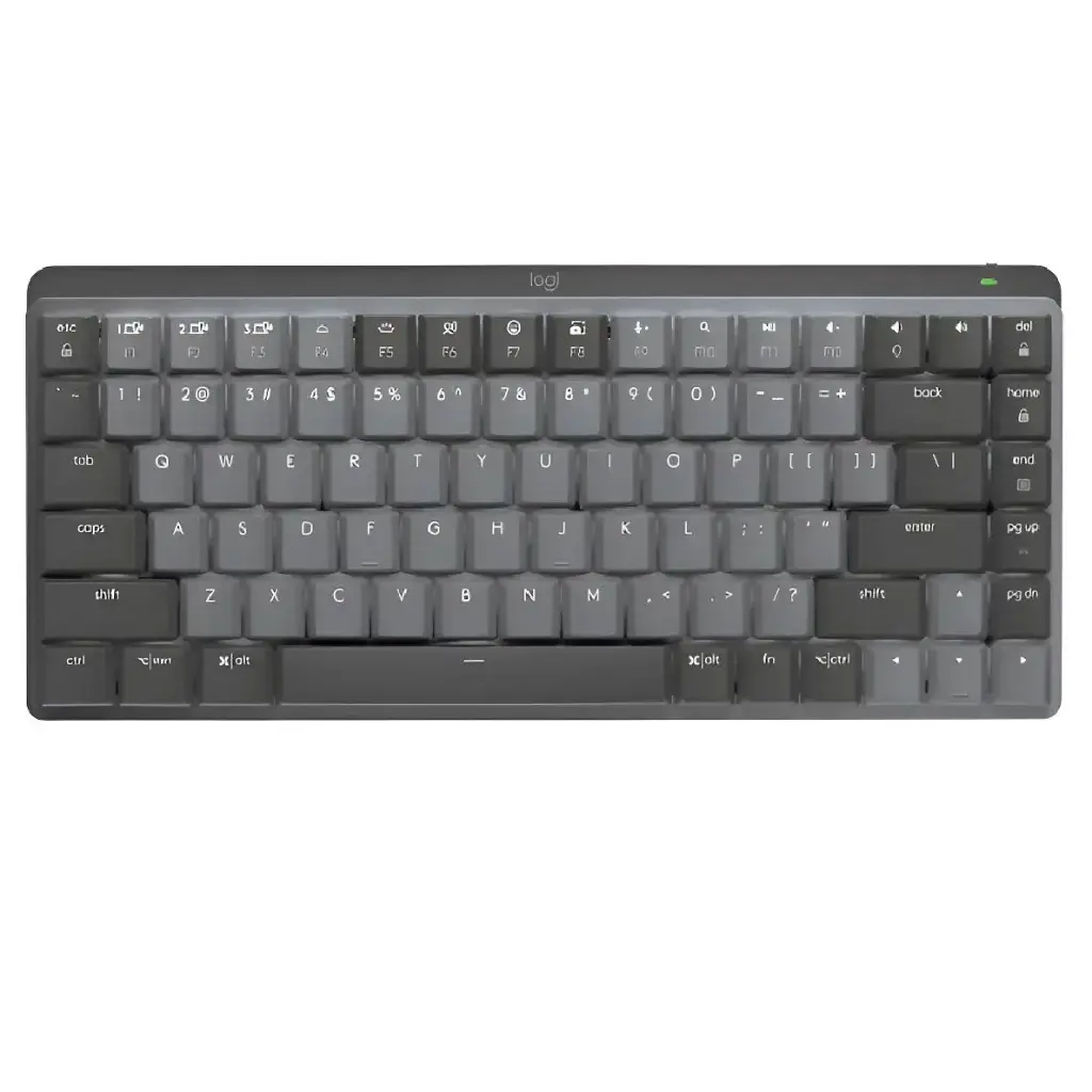 TECLADO LOGITECH MECANICO MX MINI GRAPHITO GRIS  BLUETOOTH 920-010846 11M DE GARANTIA