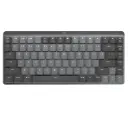 TECLADO LOGITECH MECANICO MX MINI GRAPHITO GRIS  BLUETOOTH 920-010846 11M DE GARANTIA