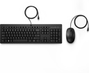 KIT 2 EN 1 HP 225 ALAMBRICO TEC/MOU USB NEGRO 286J4AA 11M DE GARANTIA