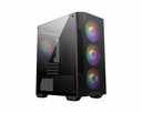 GABINETE MSI M100A C/VEN RGB MICRO-ATX/MINI-ITX NEGRO USB 2.0 S/FUENTE MAG FORGE M100A 11M DE GARANTIA