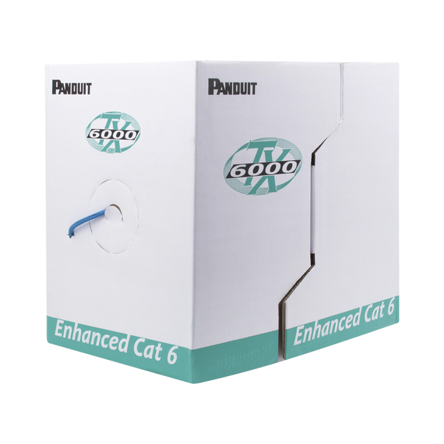 BOBINA PANDUIT CAT6 350M AZUL PUR6004BU-FE SIN GARANTIA