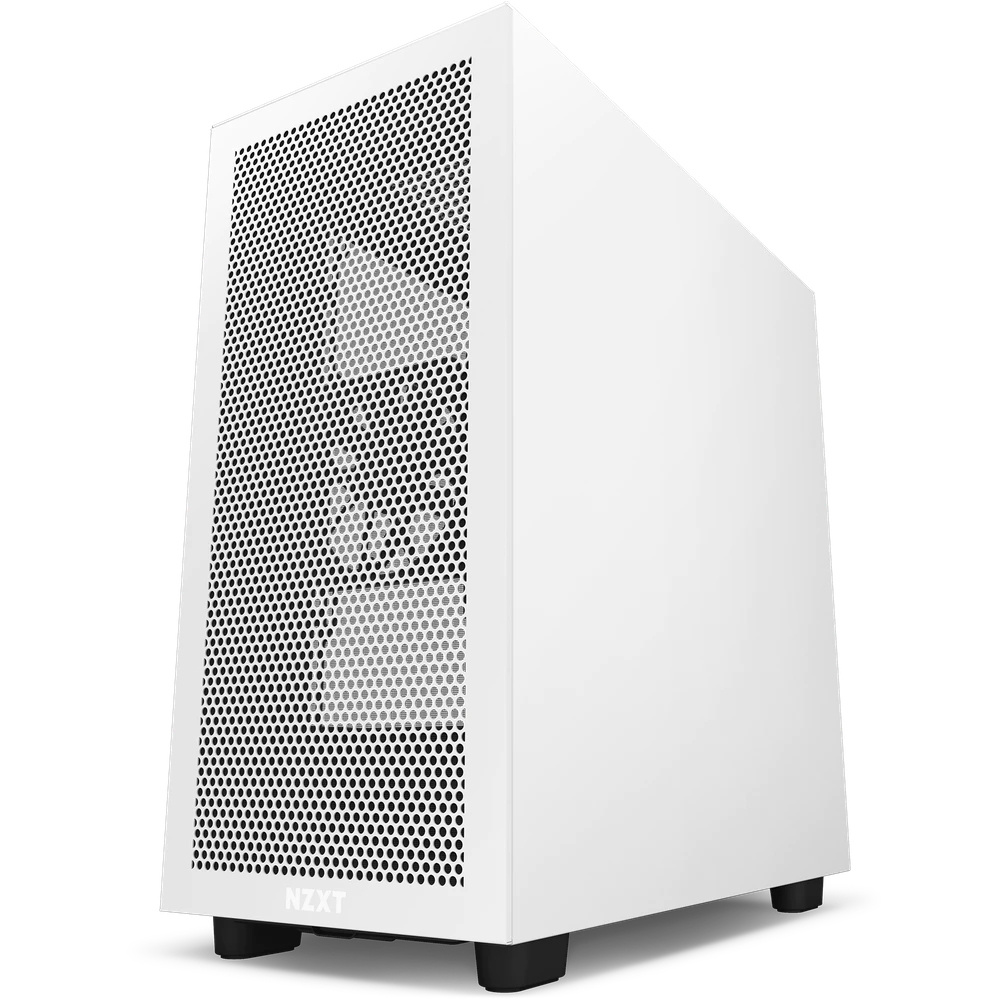 GABINETE NZXT H7 FLOW NEGRO/BLANCO ATX S/FUENTE CRISTAL USB 3.2 TIPOC CM-H71FG-01 1AÑO DE GARANTIA