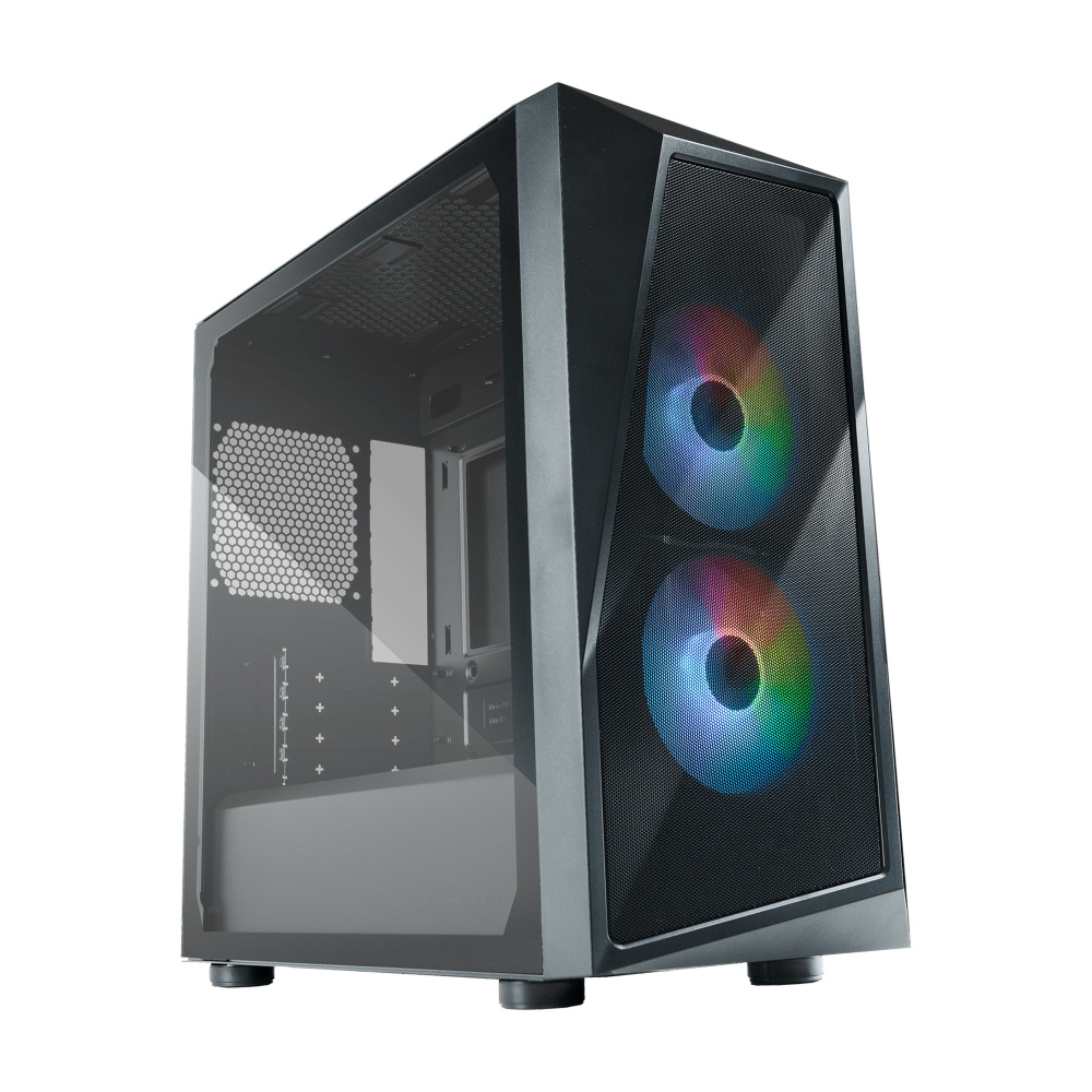 GABINETE COOLER MASTER CMP 320 NEGRO ARGB MATX CRISTAL CP320-KGNN-S00 SIN GARANTIA