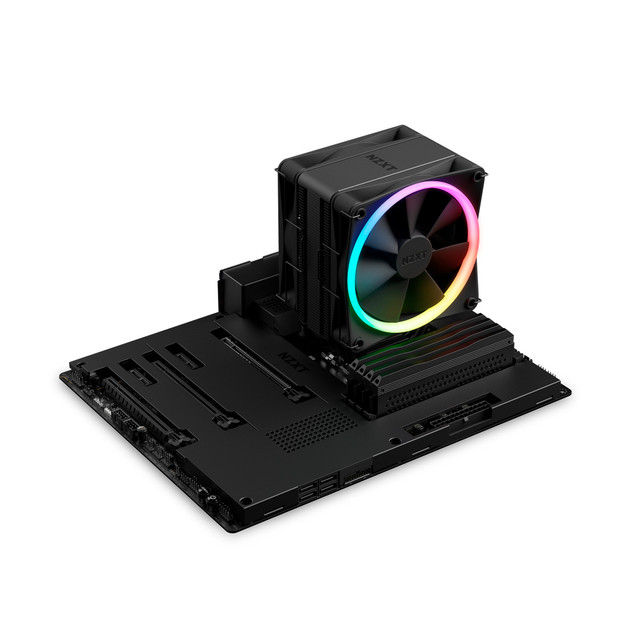 DISIPADOR NZXT T120 NEGRO INTEL 1700/AMD AM5 RGB RC-TR120-B1 12M DE GARANTIA