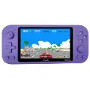 CONSOLA PORTATIL GAME PLAYER AION X20 PRO MAX MORADO 14000 JUEGOS 3D PUERTO MICROSD EXP MINI HDMI 3M DE GARANTIA