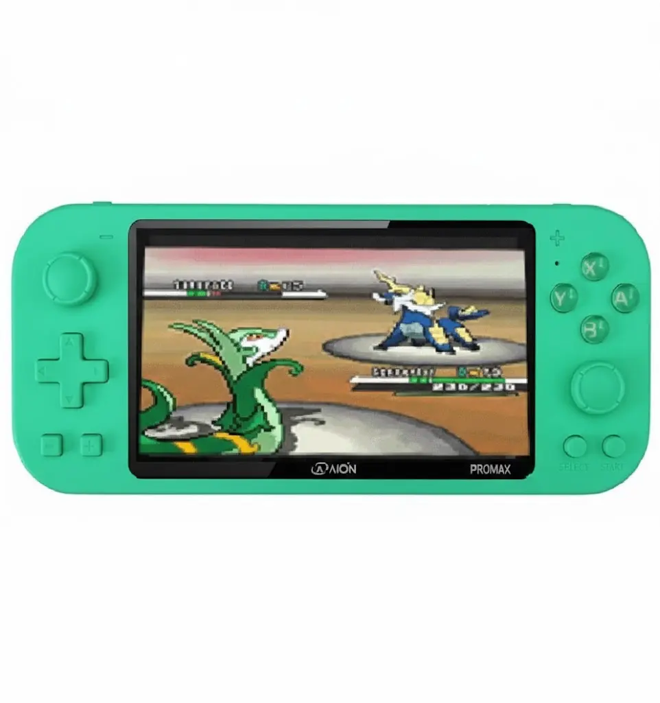 CONSOLA PORTATIL GAME PLAYER AION X20 PRO MAX VERDE 14000 JUEGOS 3D PUERTO MICROSD EXP MINI HDMI 3M DE GARANTIA