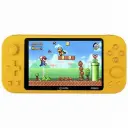 CONSOLA PORTATIL GAME PLAYER AION X20 PRO MAX AMARILLO 14000 JUEGOS 3D PUERTO MICROSD EXP MINI HDMI 3M DE GARANTIA