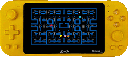 CONSOLA PORTATIL GAME PLAYER AION X20 PRO MAX AMARILLO 14000 JUEGOS 3D PUERTO MICROSD EXP MINI HDMI 3M DE GARANTIA