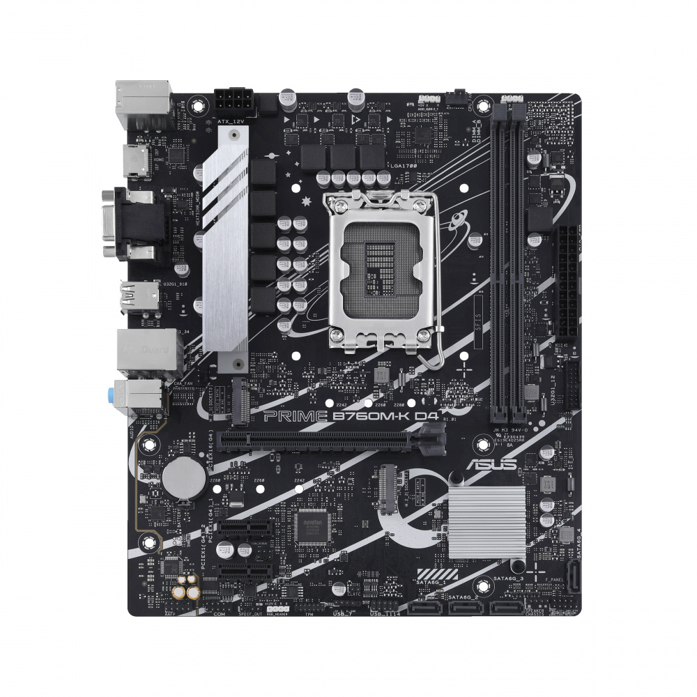 MB ASUS PRIME B760M-K D4 1700 DDR4 MATX HDMI VGA 1 AÑO DE GARANTIA