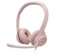DIADEMA LOGITECH H390 STEREO ROSA USB 981-001280 11M DE GARANTIA