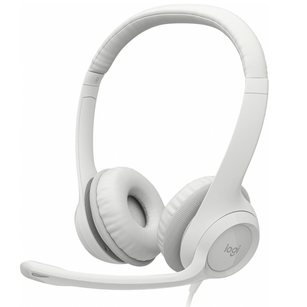DIADEMA LOGITECH H390 STEREO BLANCA USB 981-001285 11M DE GARANTIA