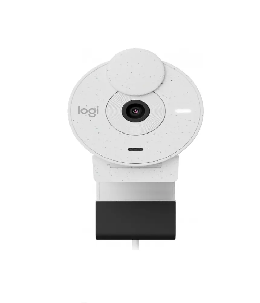 WEBCAM LOGITECH BRIO 300 960-001440 BLANCA 11M DE GARANTIA