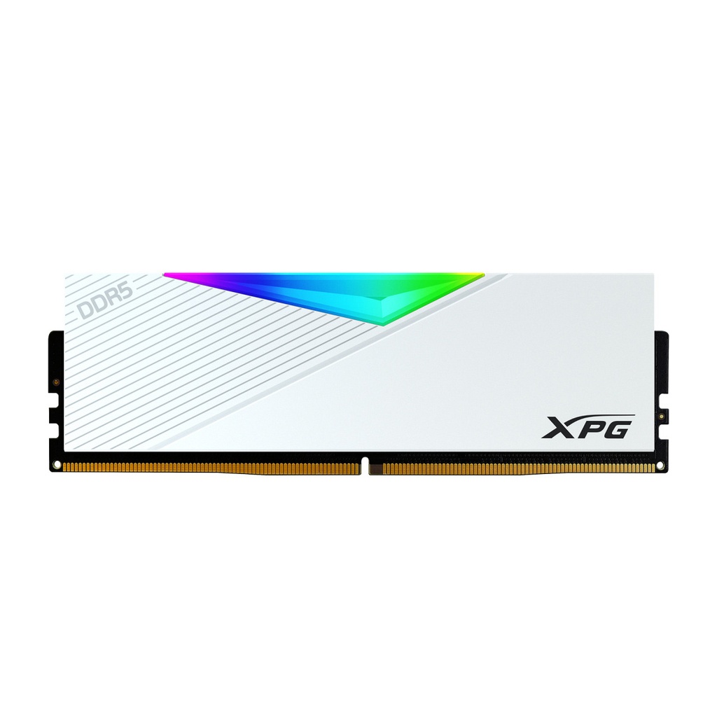 RAM ADATA LANCER DDR5 32GB(2X16) 7200 BLANCO RGB AX5U7200C3416G-DCLARWH 11M DE GARANTIA