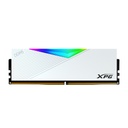 RAM ADATA LANCER DDR5 32GB2X16 7200 BLANCO RGB AX5U7200C3416G-DCLARWH 11M DE GARANTIA