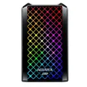 SSD EXT ADATA SE900G 512GB NEGRO RGB USBC ASE900G-512GU32G2CBK 11M DE GARANTIA