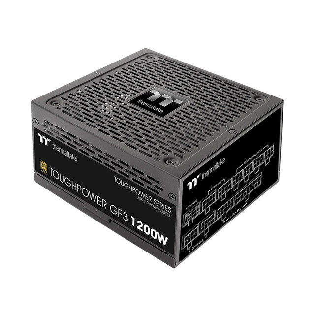 FUENTE THERMALTAKE 1200W TOUGHPOWER GF3 ATX 80PLUS GOLD FULL MODULAR PS-TPD-1200FNFAGU-4 11M DE GARANTIA