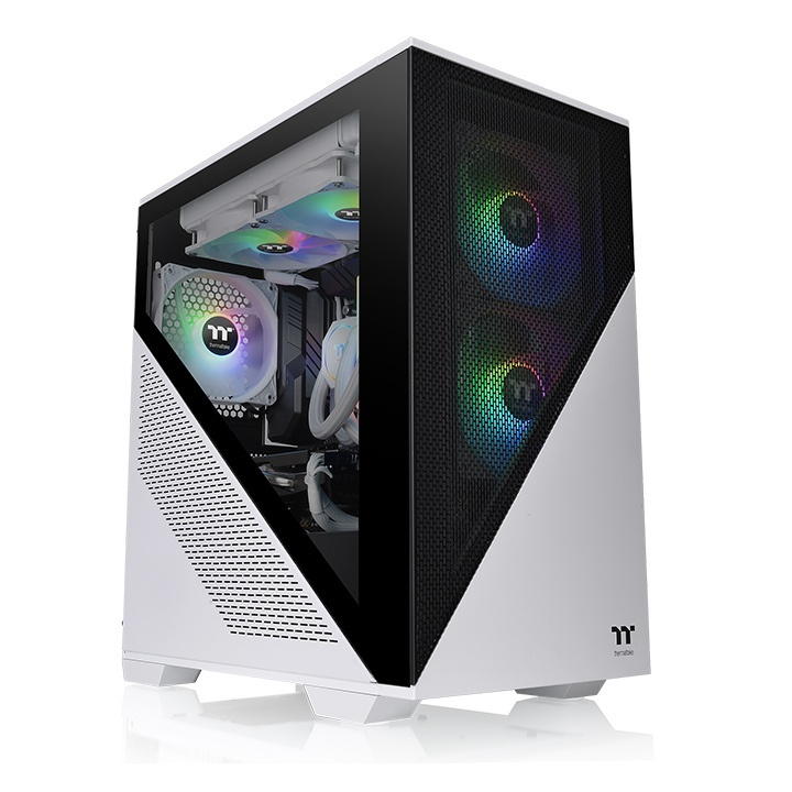 GABINETE THERMALTAKE DIVIDER 170 TG ARGB ATX CRISTAL MIDITOWER SNOW BLANCO CA-1S4-00S6WN-00 SIN GARANTIA