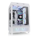 GABINETE THERMALTAKE TOWER 500 SNOW ATX CRISTAL MIDITOWER BLANCO CA-1X1-00M6WN-00 SIN GARANTIA