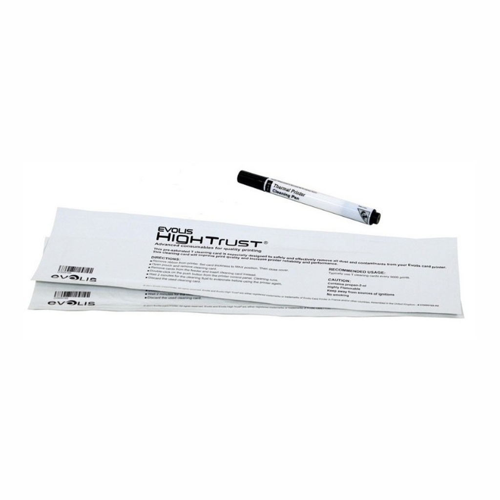 KIT DE LIMPIEZA EVOLIS PARA BADGY 100Y 200 ACL008 SIN GARATNIA