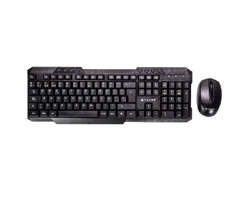 KIT 2 EN 1 USB NACEB 618 TEC MOU NA-618N 1M DE GARANTIA