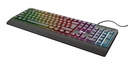 TECLADO TRUST GXT 23697 ZIVA GAMING LED USB NEGRO 11M DE GARANTIA