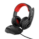 KIT 2 EN 1 TRUST GXT 785 RAVIUS DIADEMA Y MOUSE USB 11M DE GARANTIA