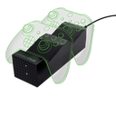 CARGADOR DUO TRUST GXT 250 DUO CHARGING DOCK PARA XBOX S/X+BATERIAS RECARGABLES 6M DE GARANTIA