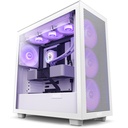 GABINETE NZXT H7 FLOW RGB BLANCO ATX S/FUENTE CRISTAL USB 3.2 TIPO-C CM-H71FW-R1 12M DE GARANTIA