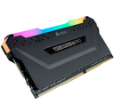 RAM CORSAIR DDR4 VENGEANCE 16GB 3600 NEGRO RGB PRO CMW16GX4M1Z3600C18 1AÑO DE GARANTIA