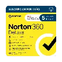 LICENCIA ANTIVIRUS NORTON 360 DELUXE PERSONAL 5 DISPOSITIVOS TMNR-034 SIN GARANTIA