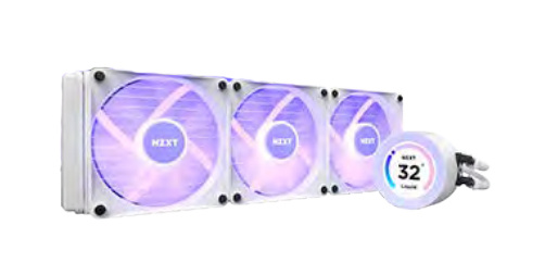 ENFRIAMIENTO NZXT KRAKEN 360 ELITE RGB 120MM BLANCO LGA1700/AM5 RL-KR36E-W1 11M DE GARANTIA