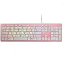 TECLADO COUGAR VANTAR AX PINK USB LED MEMBRANA ROSA 37VAPXNMX.0002 11M DE GARANTIA
