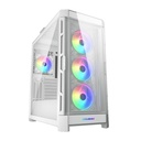 GABINETE COUGAR DOUFACE PRO BLANCO RGB ATX S/FUENTE CRISTAL 385AD10.0002 1M DE GARANTIA