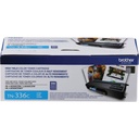 TONER BROTHER TN336C CYAN 3500 PAGINAS MFC-L8600CDW/L8850CDW HL-L8250CDN/L8350CDW/L8350CDWT GARANTIA CON FABRICANTE