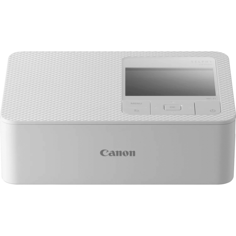 IMPRESORA FOTOGRAFICA CANON SELPHY CP1500 TRANSFERENCIA TERMICA DE SUBLIMACION A COLOR USB WIFI 5540C002AA BLANCA GARANTIA CON EL FABRICANTE