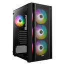 GABINETE GAMDIAS AURA GC2 NEGRO ATX ARGB S/FUENTE CRISTAL 11M DE GARANTIA