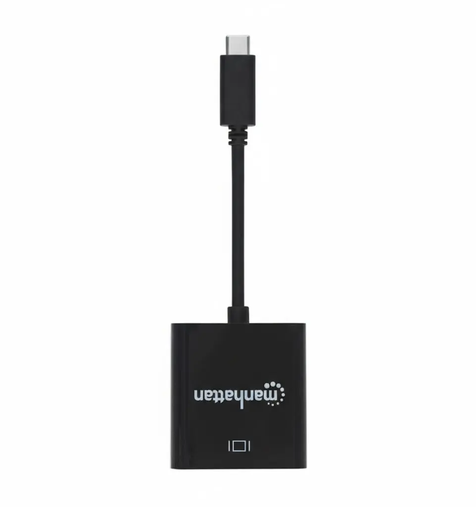 CABLE USB-C A HDMI MANHATTAN 151788 NEGRO 11M DE GARANTIA