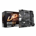 MB GIGABYTE B550M K RYZEN AM4 DDR4 128GB M-ATX B550M K 11M DE GARANTIA
