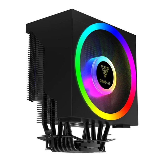 DISIPADOR GAMDIAS BOREAS M1-610 NEGRO ARGB LGA1700/AM4 BOREAS M1-610 11M DE GARANTIA