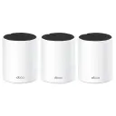 ROUTER TPLINK MESH DECO X55 3 PACK WIFI 6 DUAL BAND AX300 12M DE GARANTIA