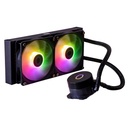 ENFRIAMIENTO LIQUIDO COOLER MASTER MASTERLIQUID 240L CORE ARGB MLW-D24M-A18PZ-R1 11M DE GARANTIA