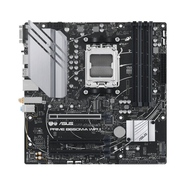 MB ASUS PRIME B650M-A WIFI II AM5 DDR5 HDMI MICROATX DP 90MB1EG0-M0EAY0 1AÑO DE GARANTIA